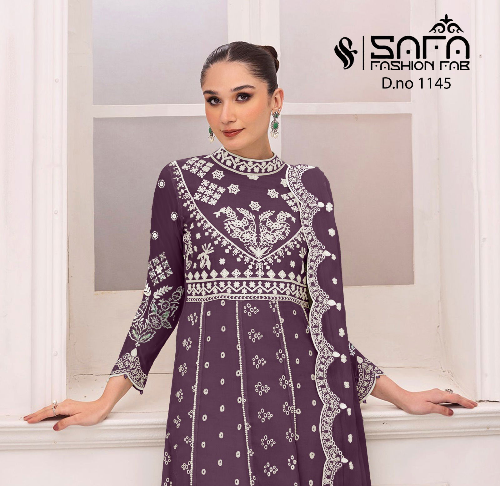 Safa Fashion 1145 Pakistani Readymade Suits
